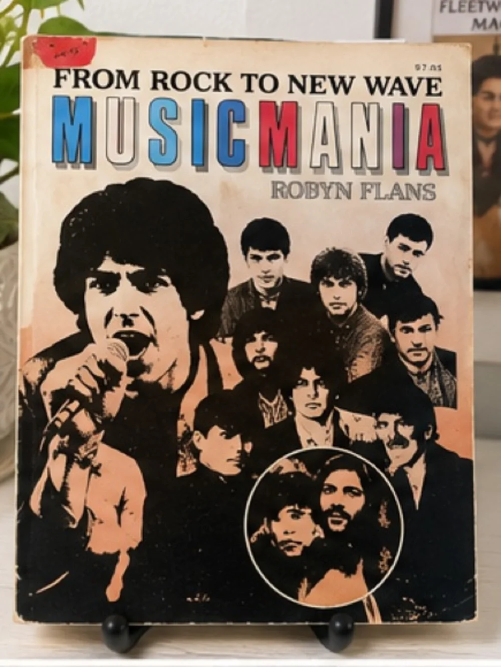 Vintage 1983 Musicmania From Rock to New Wave Robyn Flans Beatles Fleetwood Mac